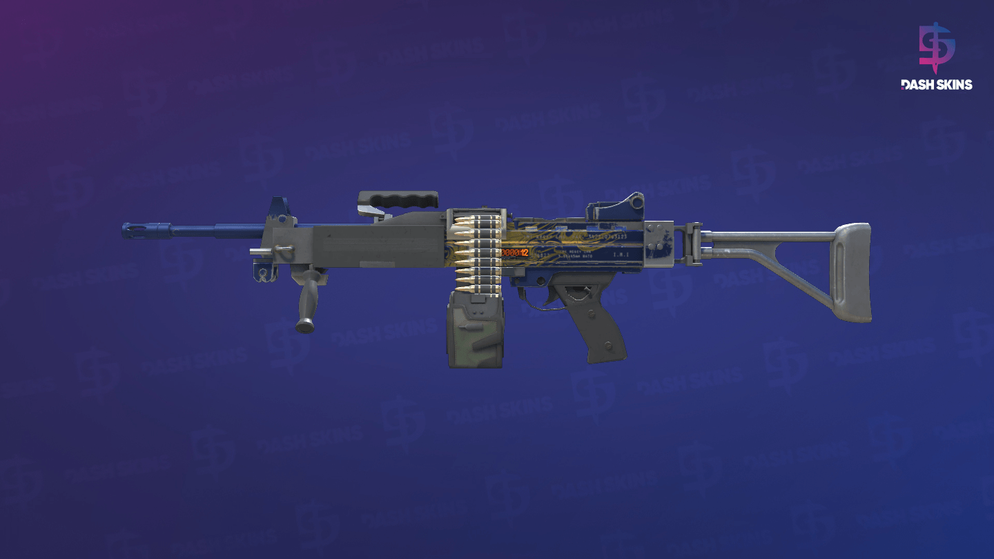 StatTrak™ Negev | Man-o'-war (Minimal Wear) Screenshot Playside