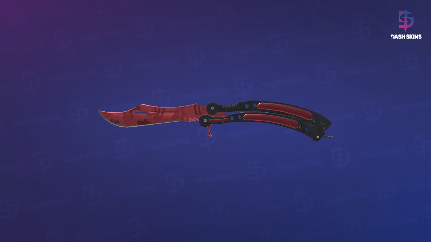 ★ Butterfly Knife | Slaughter (Field-Tested) Screenshot Playside