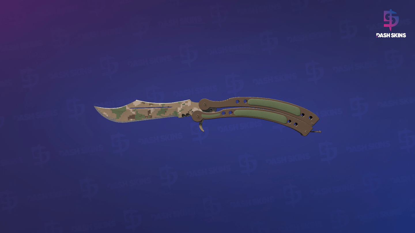★ Butterfly Knife | Forest DDPAT (Field-Tested) Screenshot Playside