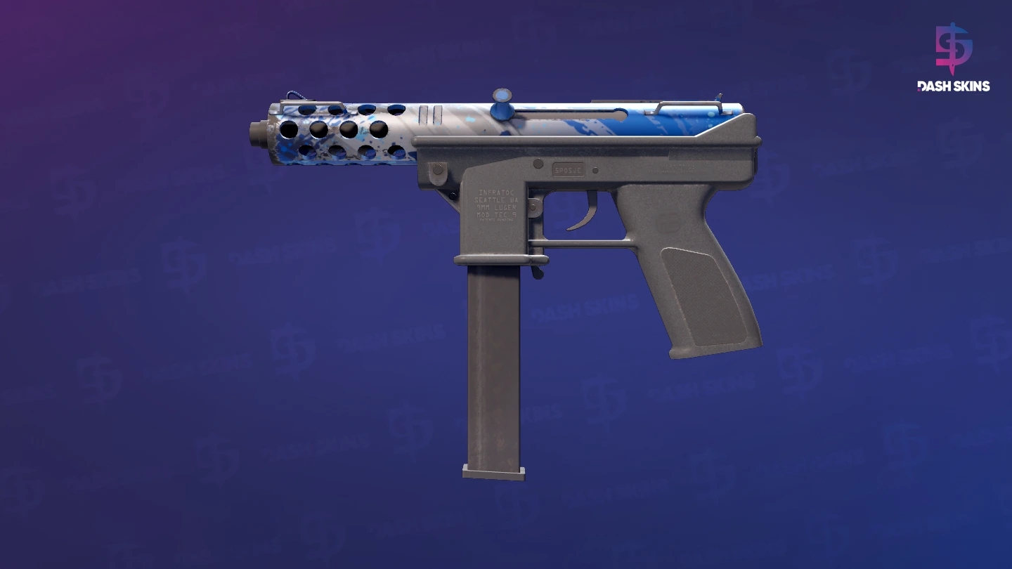 Tec-9 | Ice Cap (Minimal Wear) Screenshot Playside