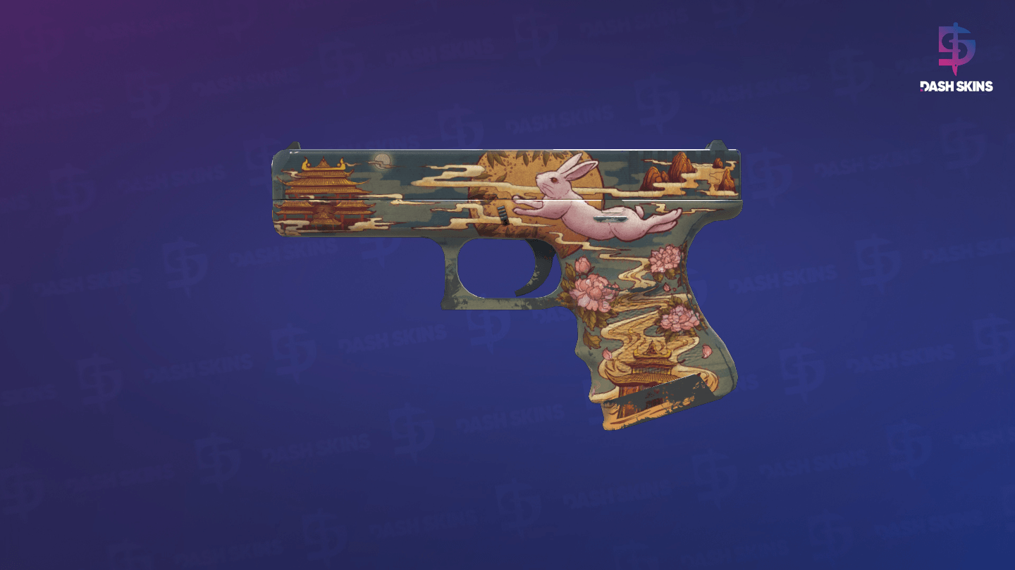 Glock-18 | Umbral Rabbit (Field-Tested) Screenshot Playside