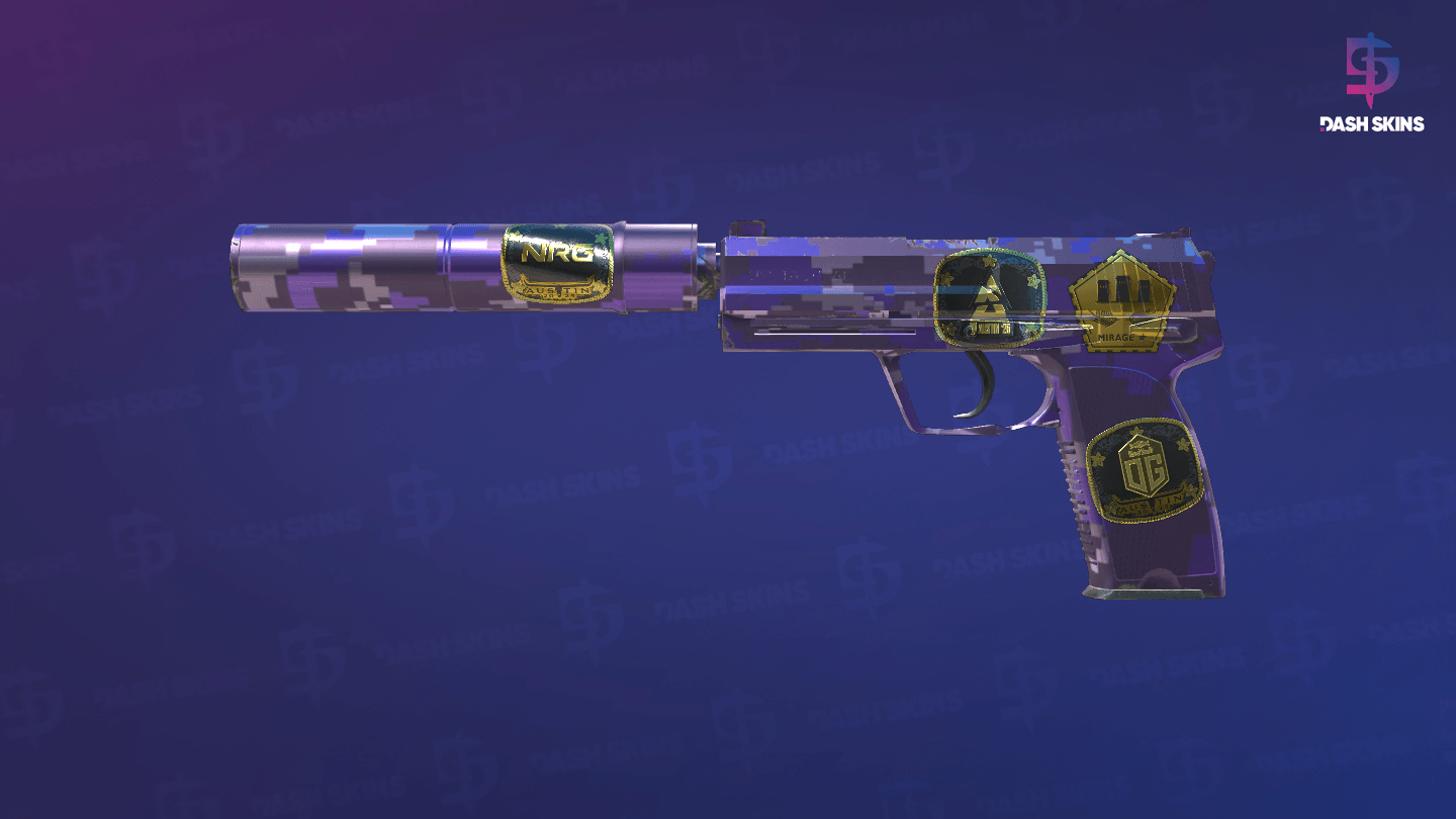 Souvenir USP-S | Purple DDPAT (Factory New) Screenshot Playside