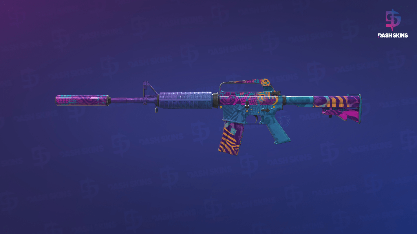 M4A1-S | Party Animal (Minimal Wear) Screenshot Playside