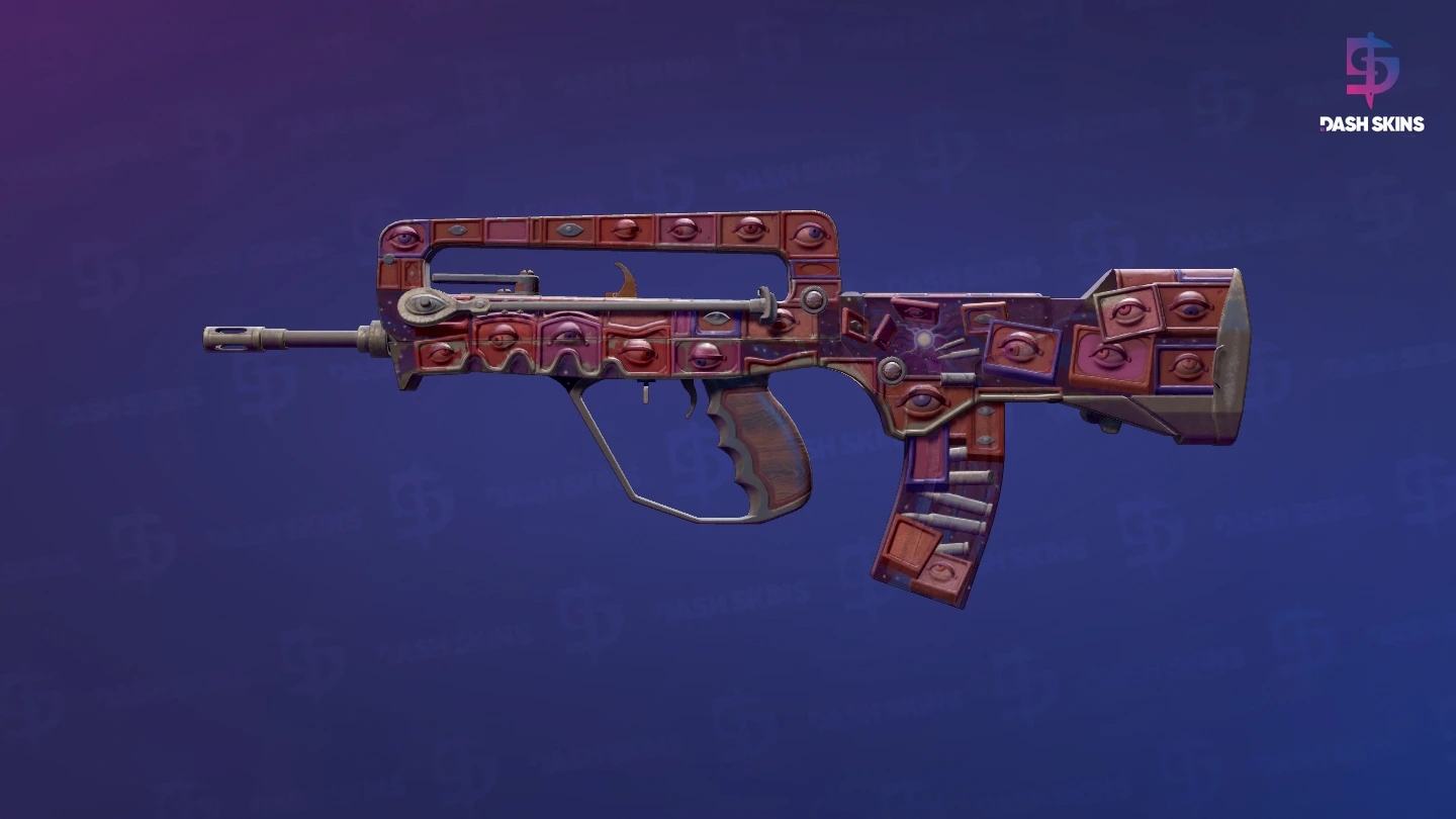 FAMAS | Rapid Eye Movement (Battle-Scarred) Screenshot Playside