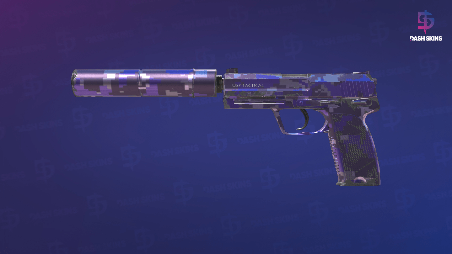 USP-S | Purple DDPAT (Field-Tested) Screenshot Playside