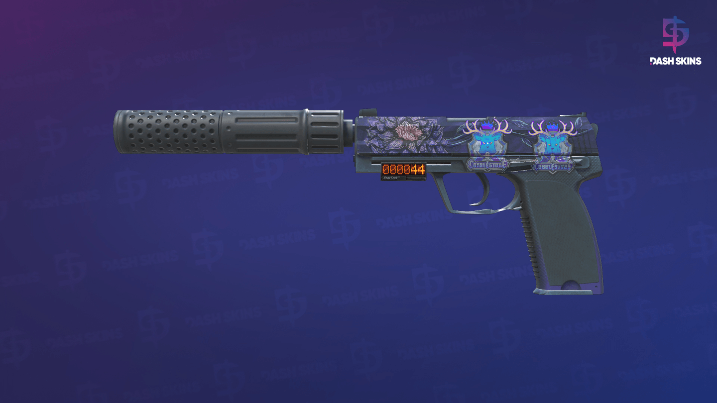 StatTrak™ USP-S | Black Lotus (Field-Tested) Screenshot Playside
