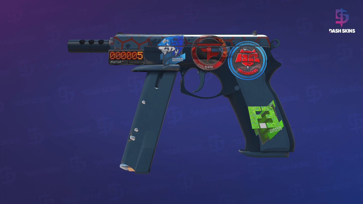 StatTrak™ CZ75-Auto | Hexane (Minimal Wear) Screenshot Playside