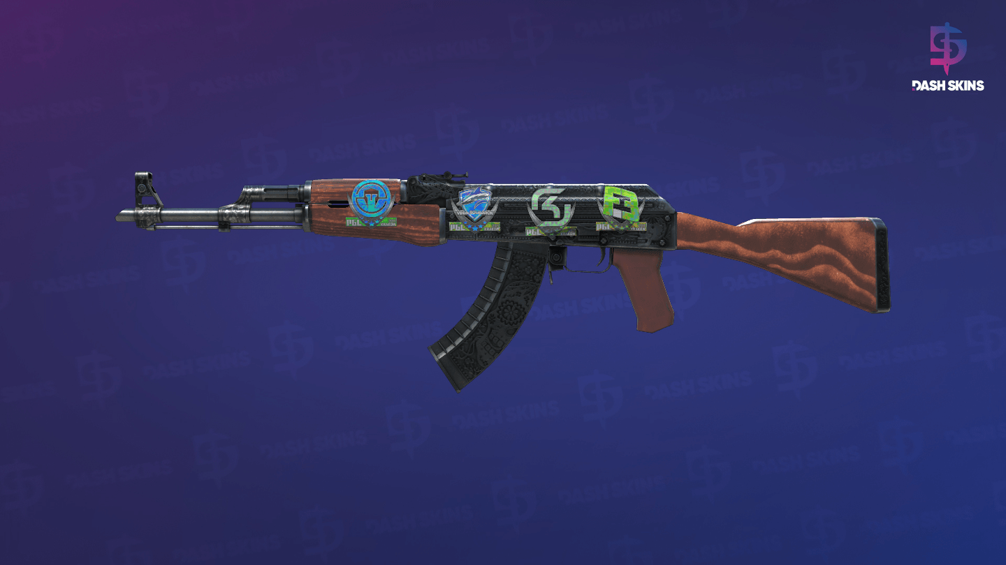 AK-47 | Cartel (Battle-Scarred) Screenshot Playside
