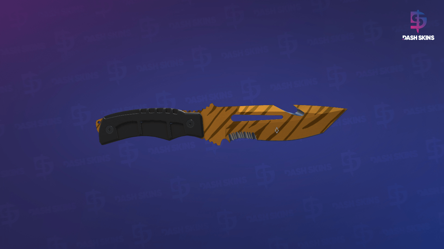 ★ StatTrak™ Survival Knife | Tiger Tooth (Factory New) Screenshot Playside