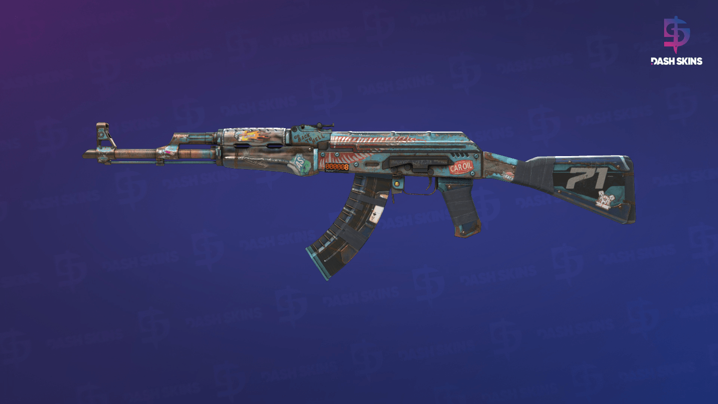 StatTrak™ AK-47 | Rat Rod (Minimal Wear) Screenshot Playside
