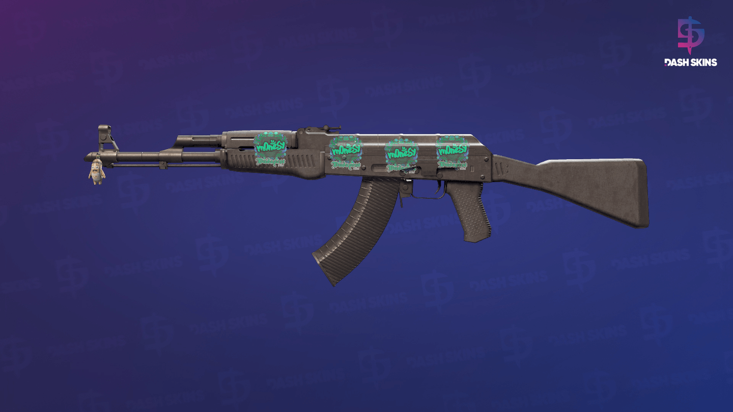 AK-47 | Slate (Battle-Scarred) Screenshot Playside