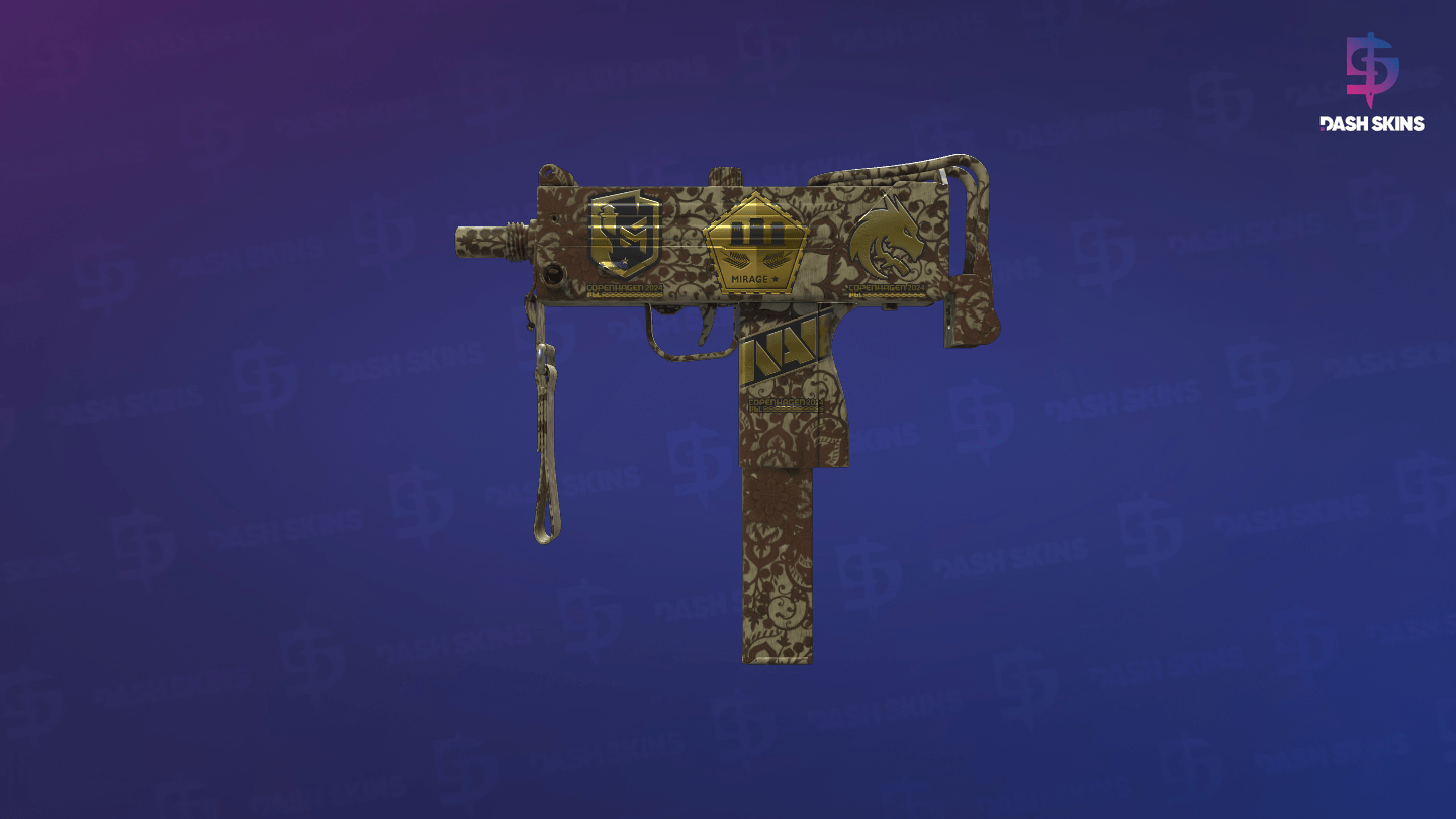 Souvenir MAC-10 | Sienna Damask (Factory New) Screenshot Playside