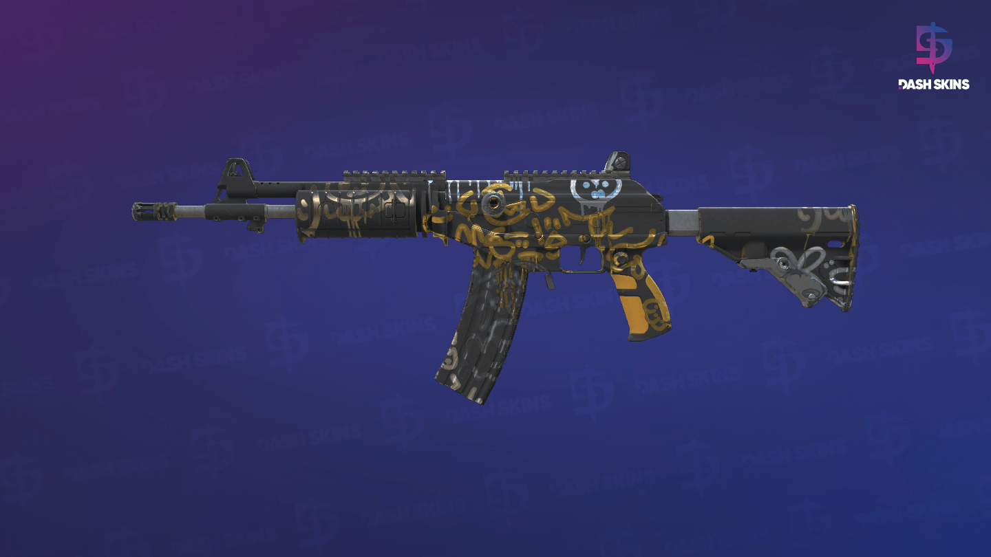 Galil AR | Metallic Squeezer (Minimal Wear) Screenshot Playside