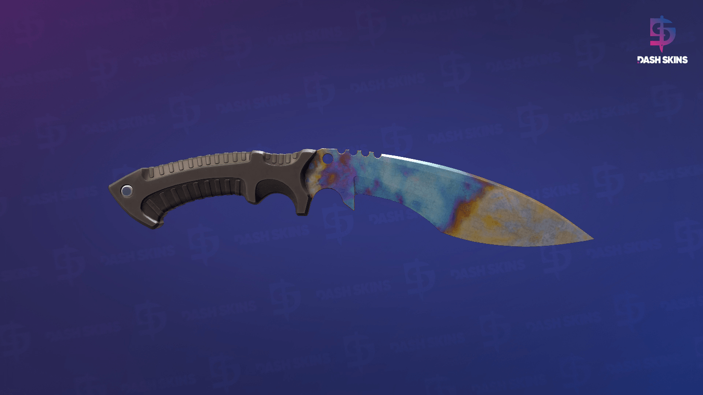 ★ Kukri Knife | Case Hardened (Well-Worn) Screenshot Playside