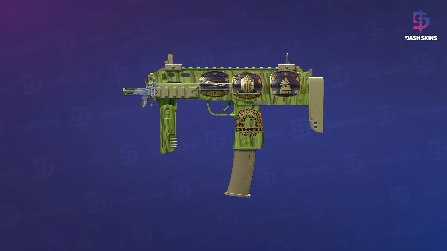 Souvenir MP7 | Tall Grass (Minimal Wear) Screenshot Playside