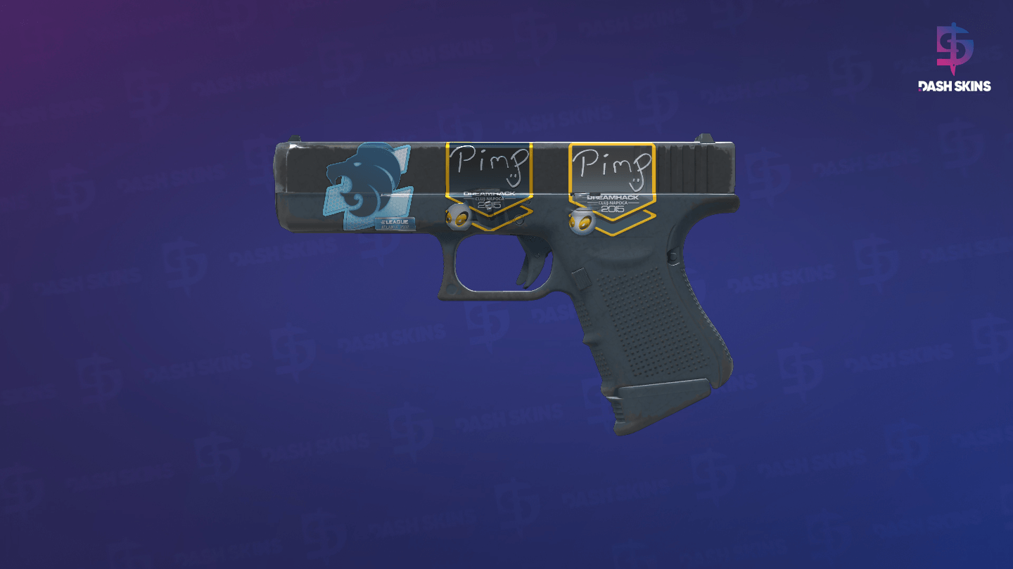 Glock-18 | Night (Well-Worn) Screenshot Playside