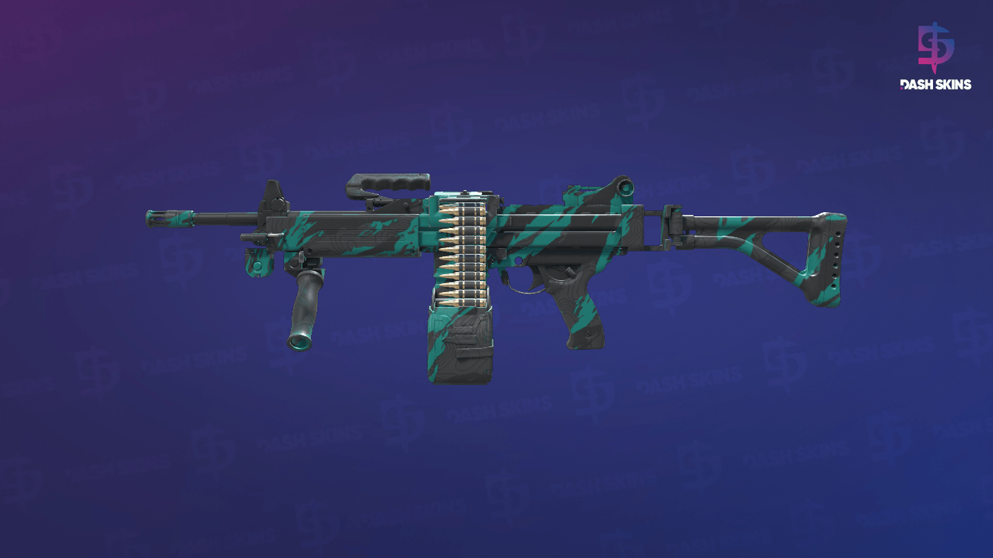 Negev | Terrain (Factory New) Screenshot Playside