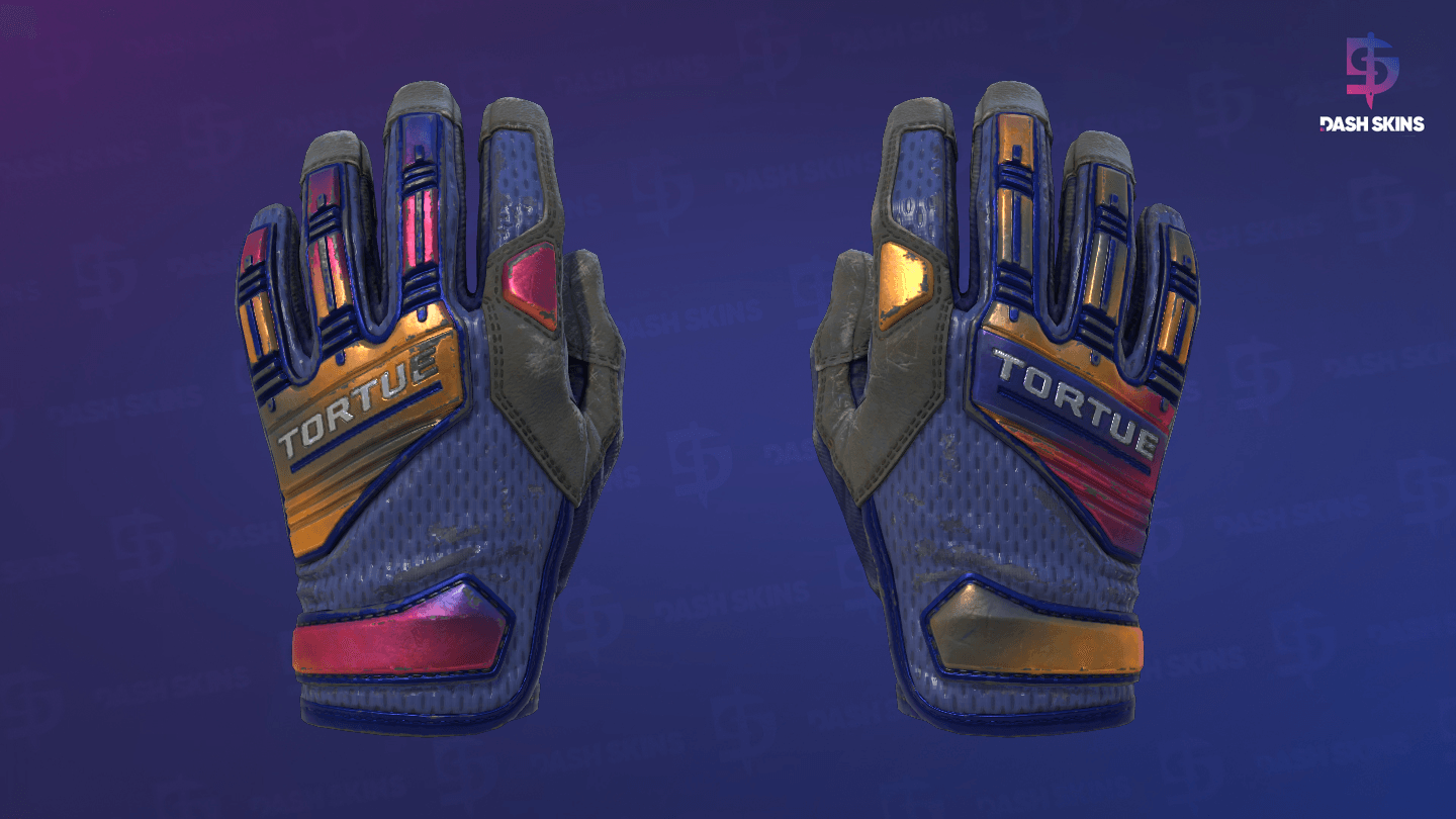 ★ Specialist Gloves | Fade (Well-Worn) Screenshot Playside