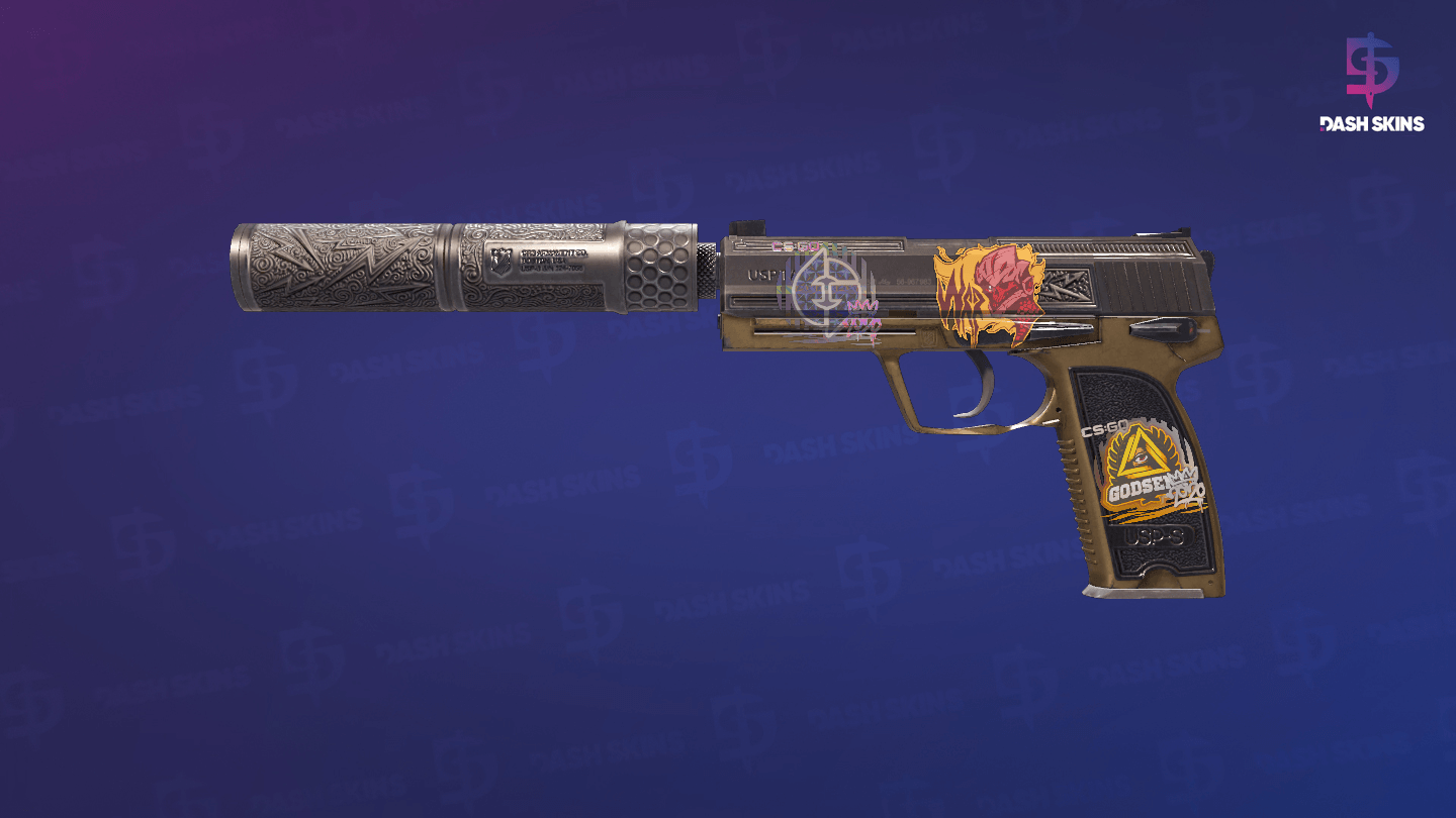 USP-S | Lead Conduit (Well-Worn) Screenshot Playside