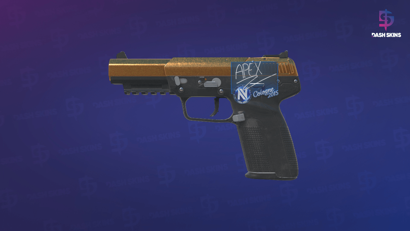 Five-SeveN | Copper Galaxy (Factory New) Screenshot Playside