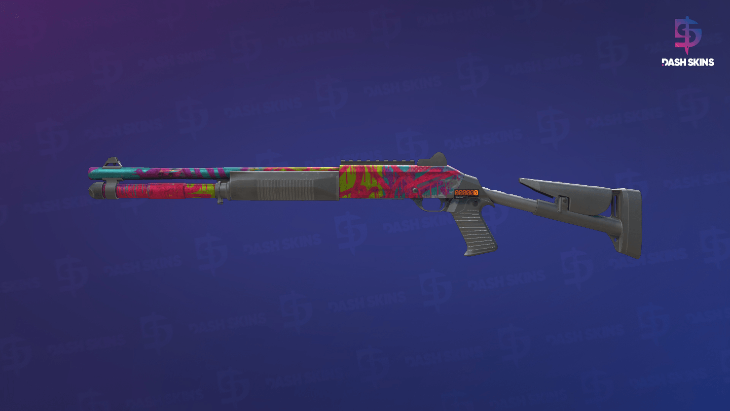 StatTrak™ XM1014 | XOXO (Battle-Scarred) Screenshot Playside