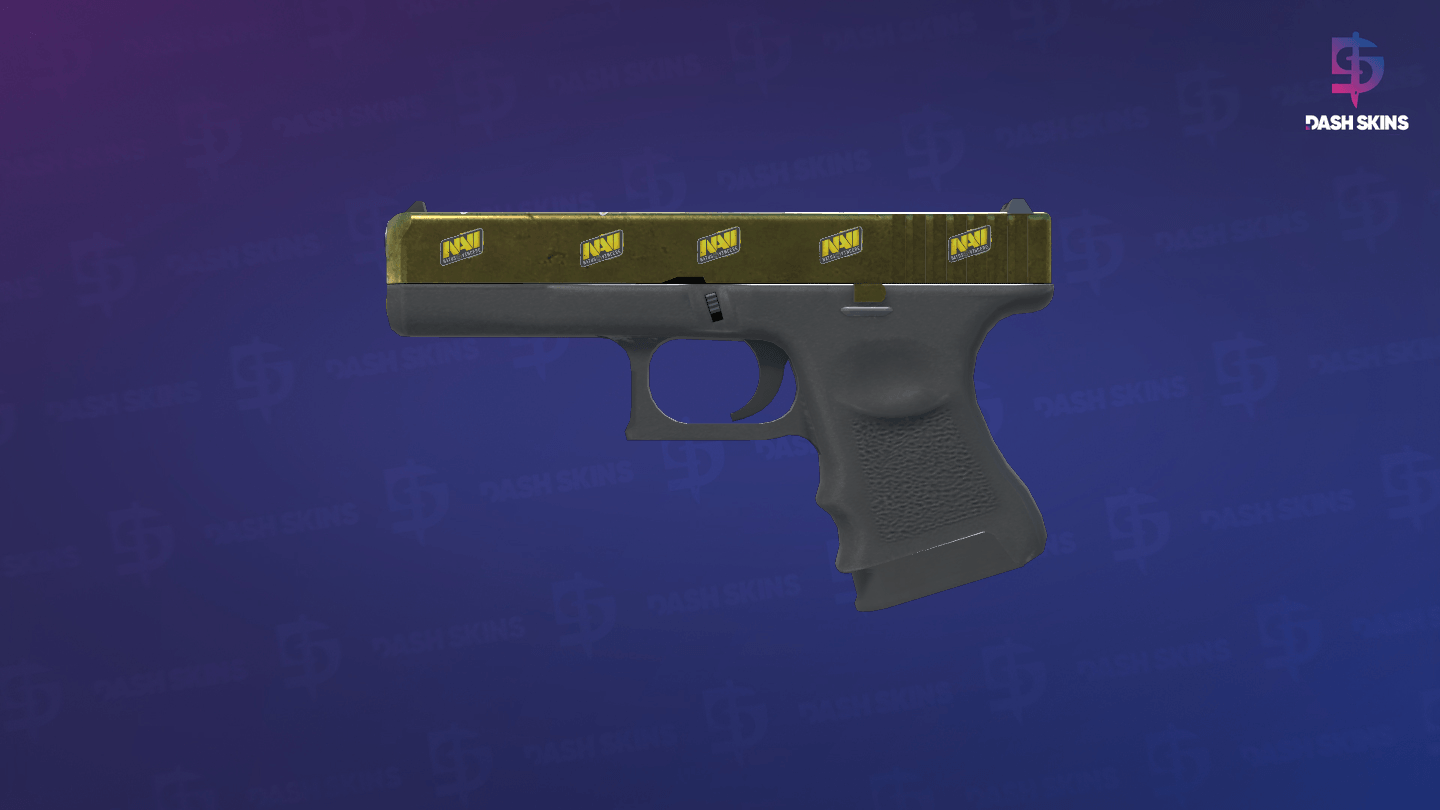 Glock-18 | Brass (Battle-Scarred) Screenshot Playside