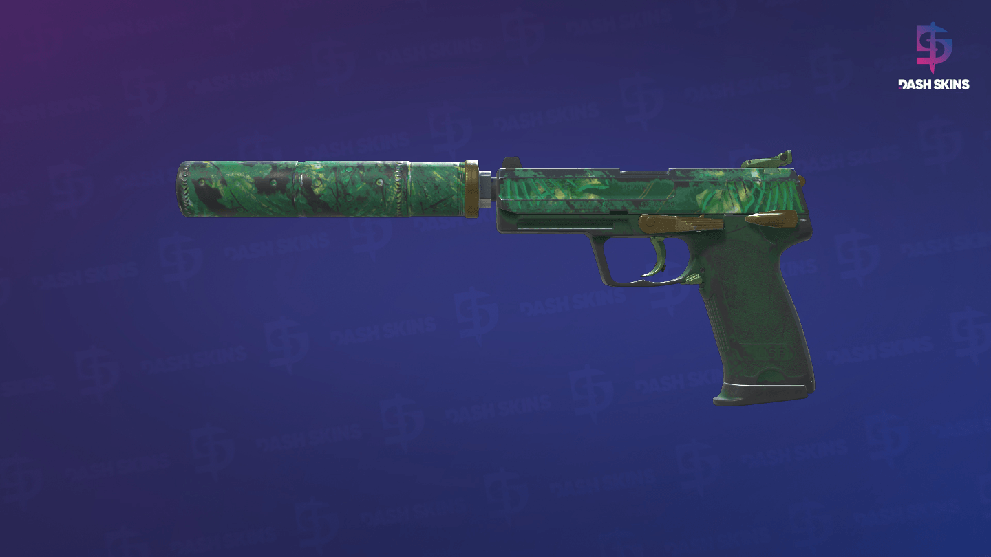 USP-S | Tropical Breeze (Battle-Scarred) Screenshot Playside