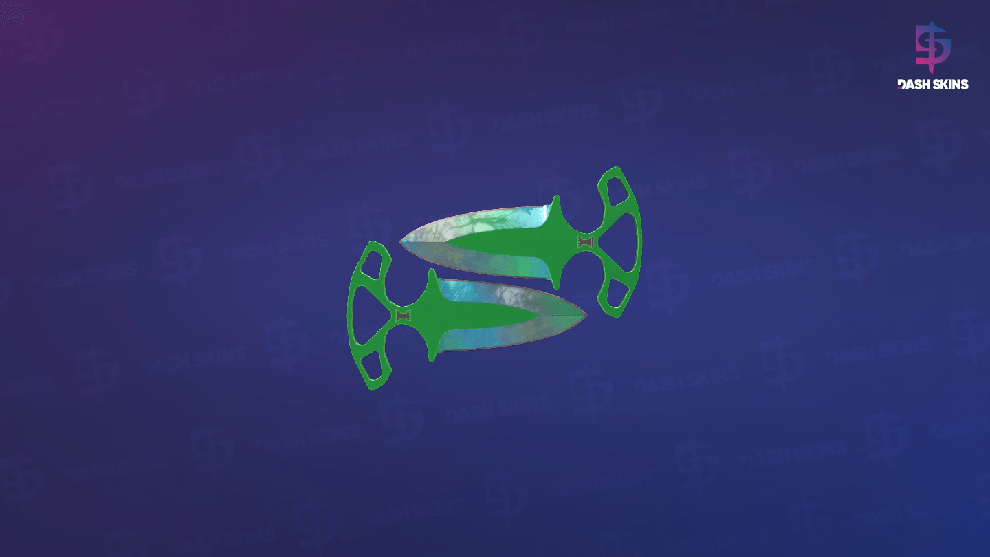 ★ Shadow Daggers | Gamma Doppler (Factory New) - Phase 3 Screenshot Playside