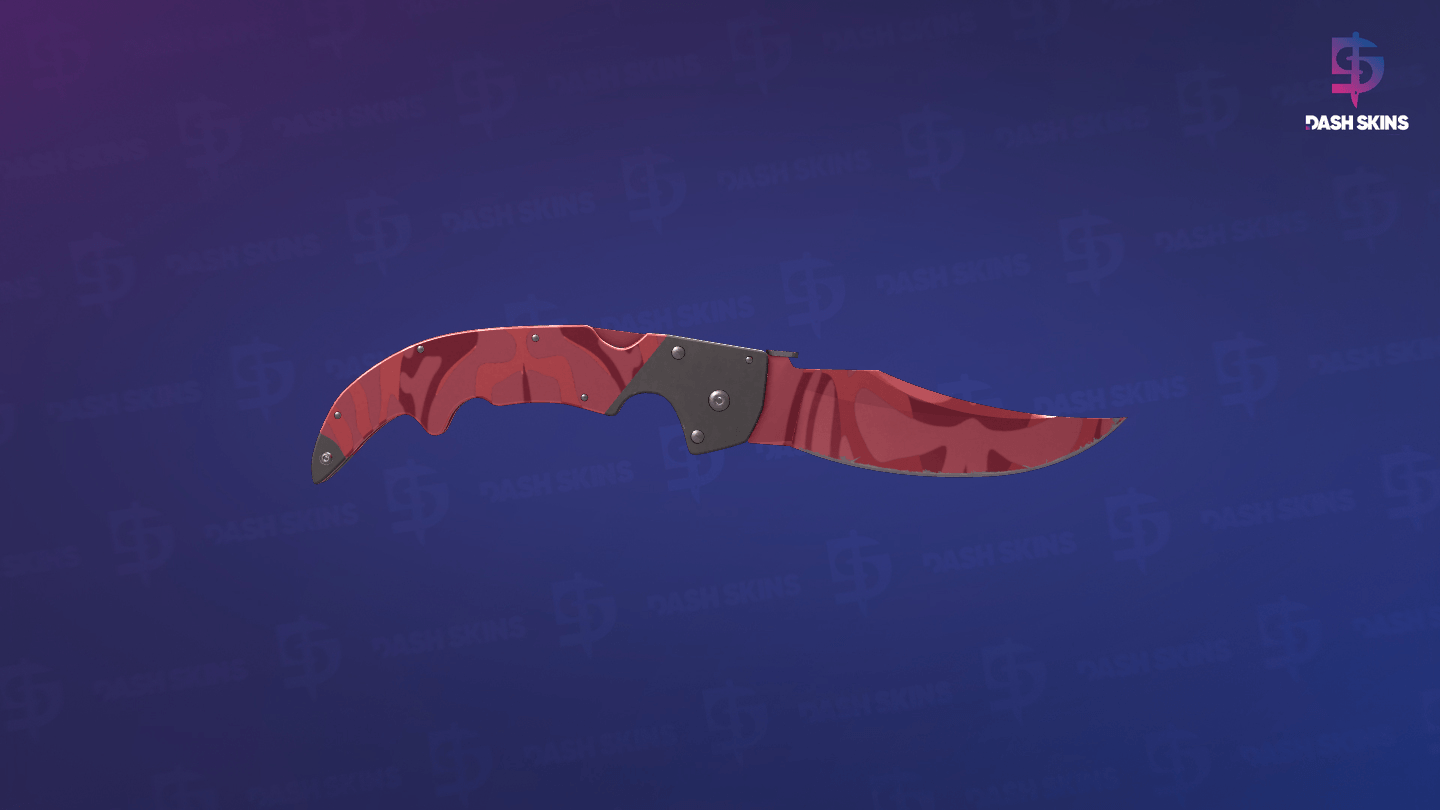 ★ Falchion Knife | Slaughter (Minimal Wear) Screenshot Playside