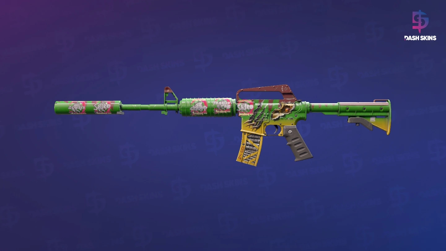 M4A1-S | Emphorosaur-S (Minimal Wear) Screenshot Playside