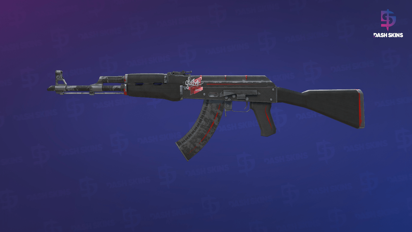 AK-47 | Redline (Battle-Scarred) Screenshot Playside