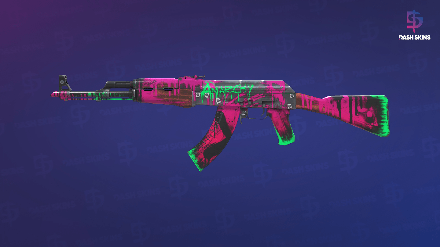 AK-47 | Neon Revolution (Field-Tested) Screenshot Playside