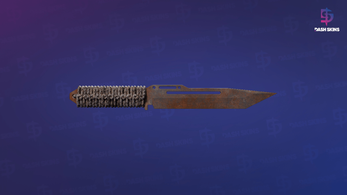 ★ Paracord Knife | Rust Coat (Battle-Scarred) Screenshot Playside