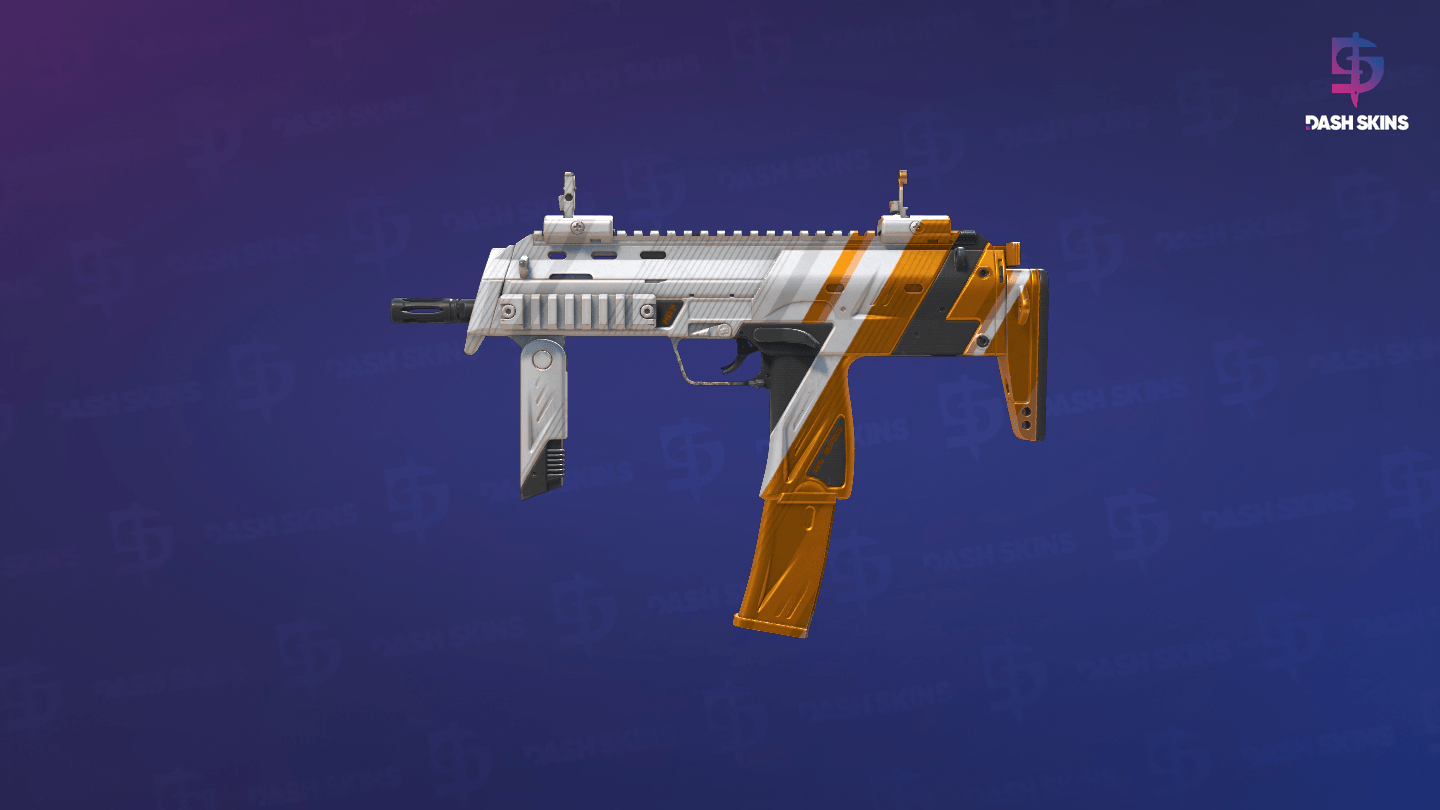 MP7 | Amberline (Minimal Wear) Screenshot Playside