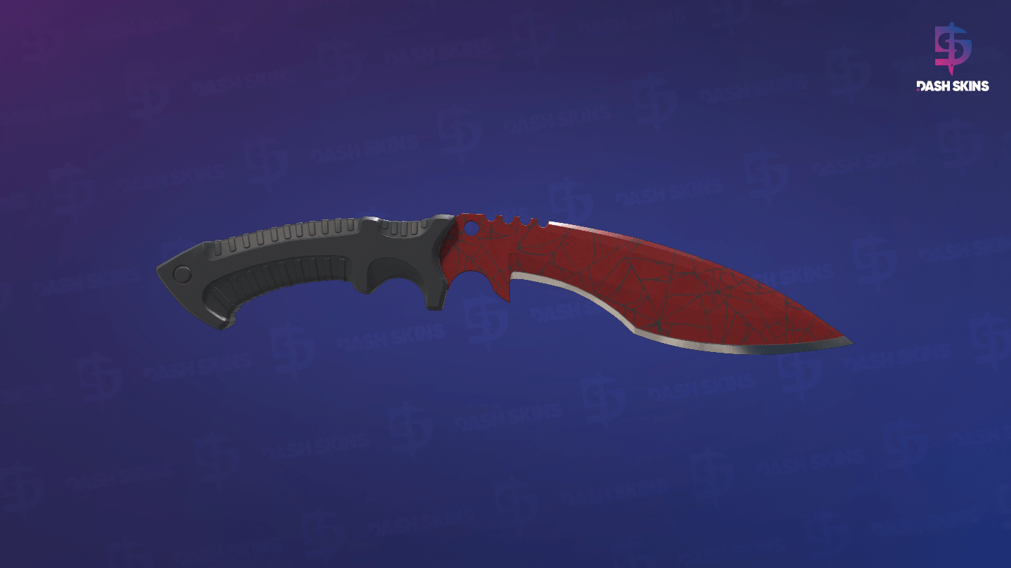 ★ Kukri Knife | Crimson Web (Field-Tested) Screenshot Playside