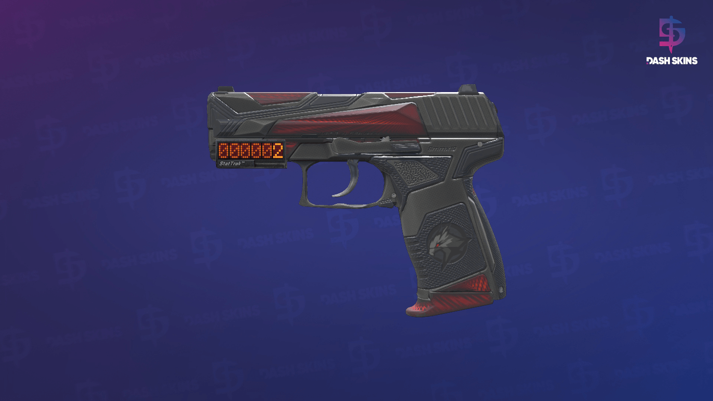 StatTrak™ P2000 | Red Wing (Minimal Wear) Screenshot Playside
