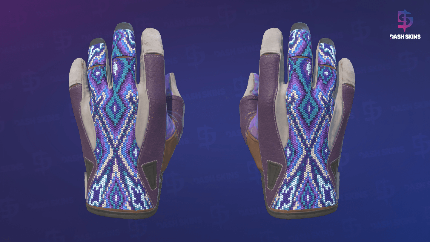 ★ Sport Gloves | Violet Beadwork (Minimal Wear) Screenshot Playside