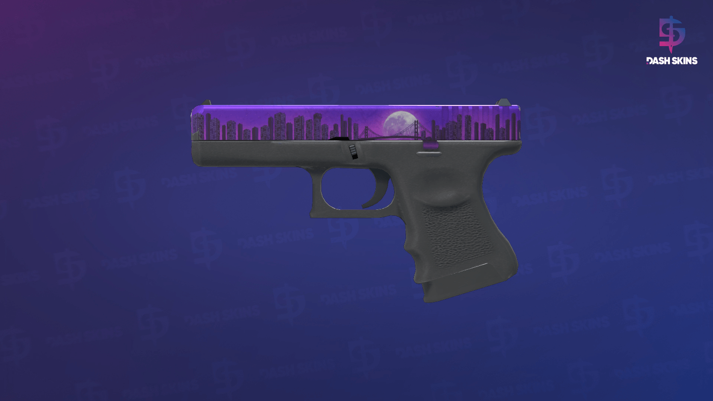 Glock-18 | Moonrise (Minimal Wear) Screenshot Playside