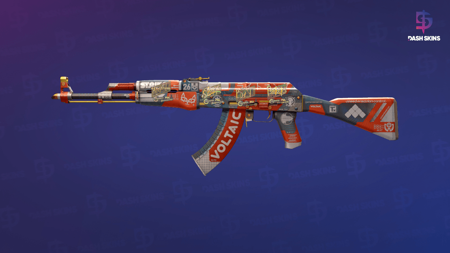 AK-47 | Bloodsport (Well-Worn) Screenshot Playside