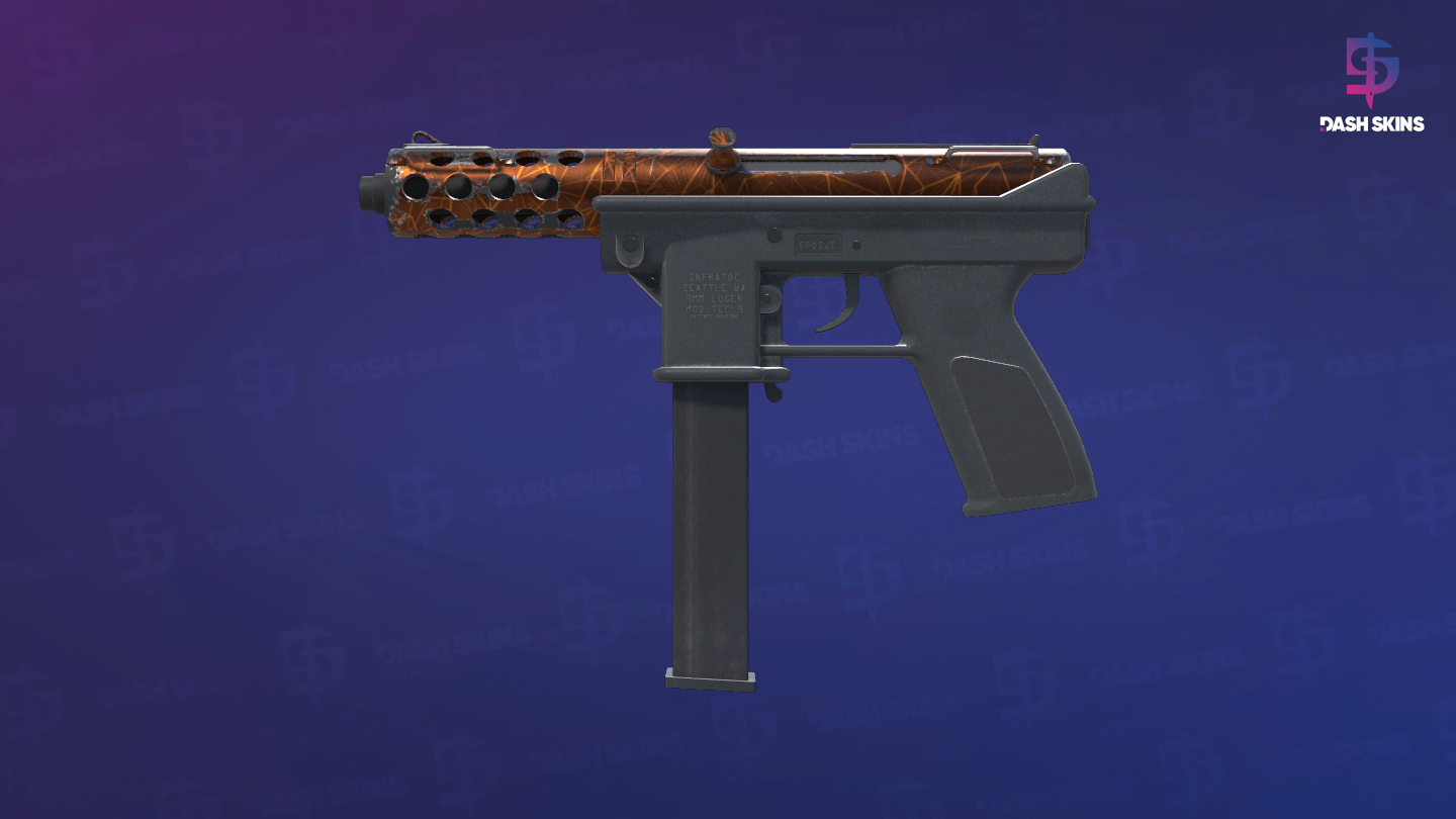Tec-9 | Red Quartz (Field-Tested) Screenshot Playside