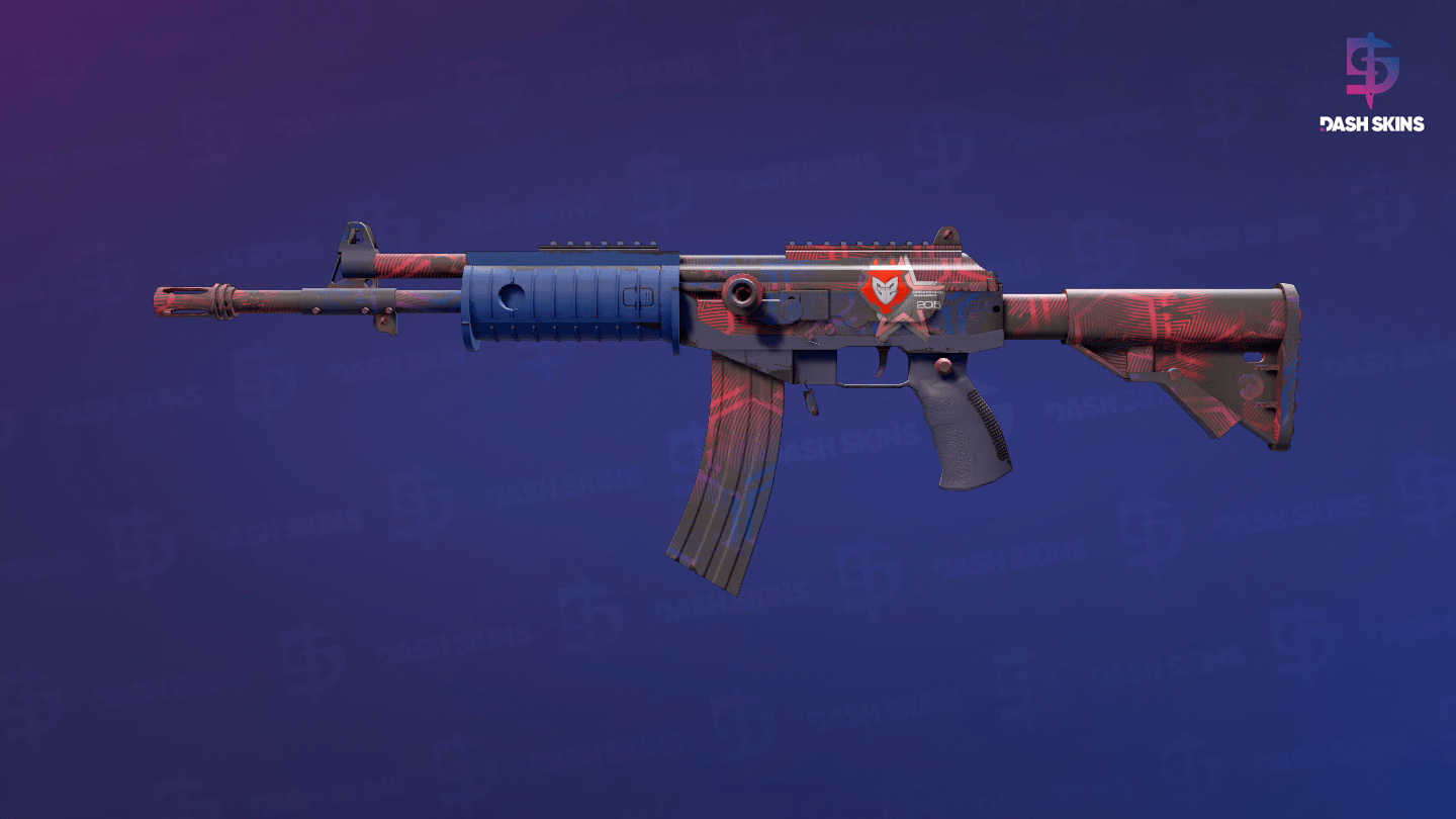 Galil AR | Signal (Minimal Wear) Screenshot Playside