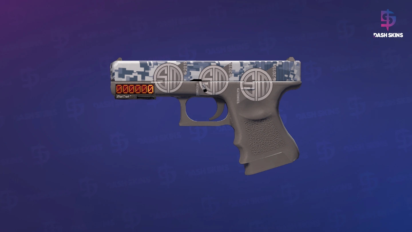StatTrak™ Glock-18 | Steel Disruption (Factory New) Screenshot Playside