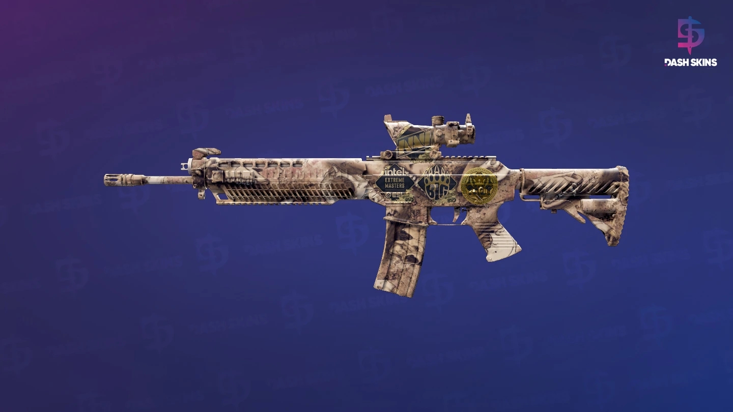 Souvenir SG 553 | Bleached (Factory New) Screenshot Playside