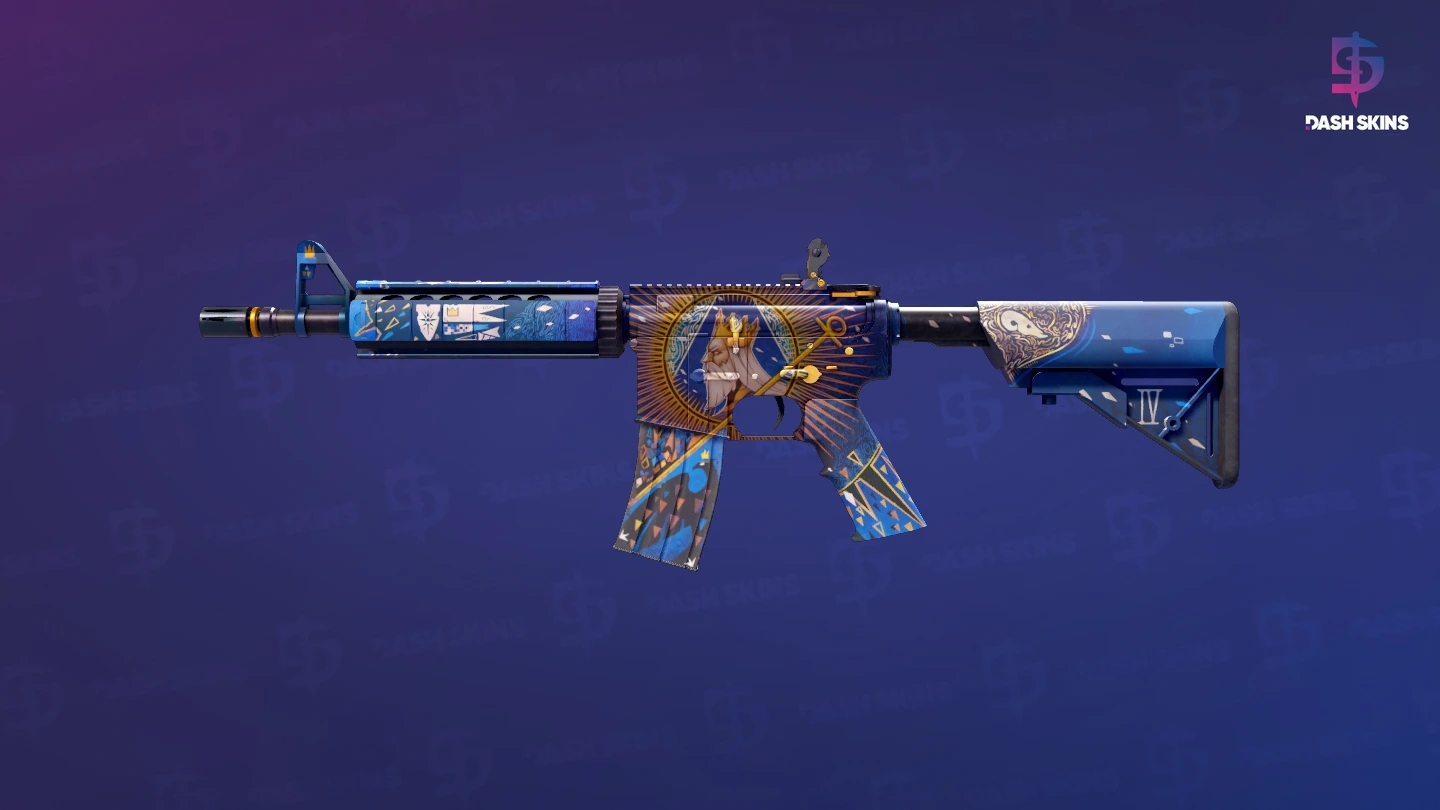 M4A4 | The Emperor (Minimal Wear) Screenshot Playside