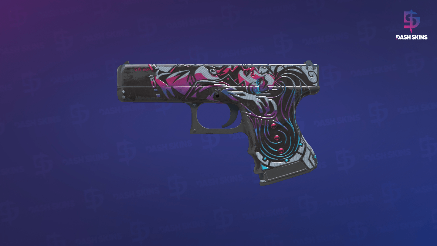 Glock-18 | Neo-Noir (Battle-Scarred) Screenshot Playside
