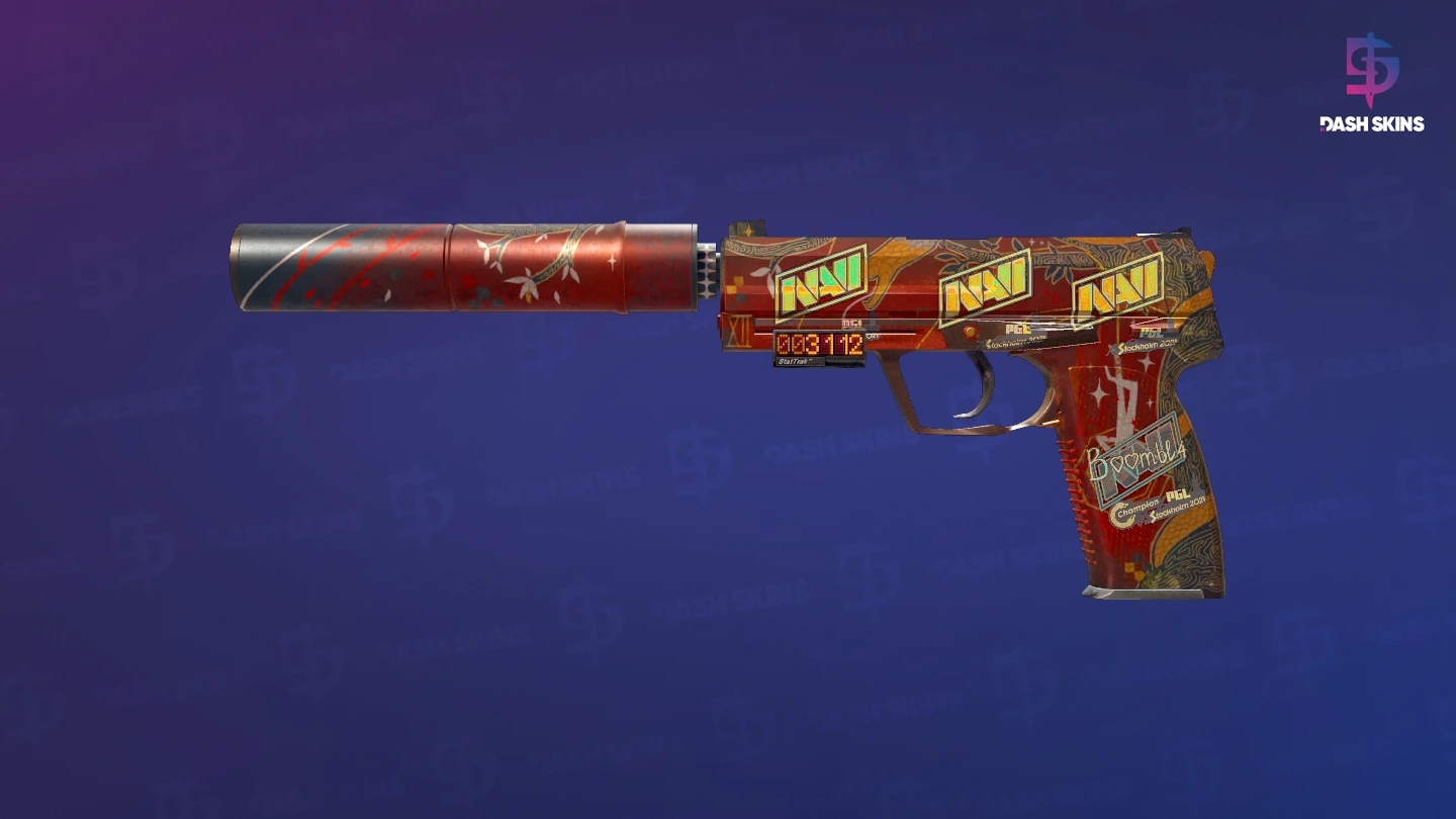 StatTrak™ USP-S | The Traitor (Battle-Scarred) Screenshot Playside