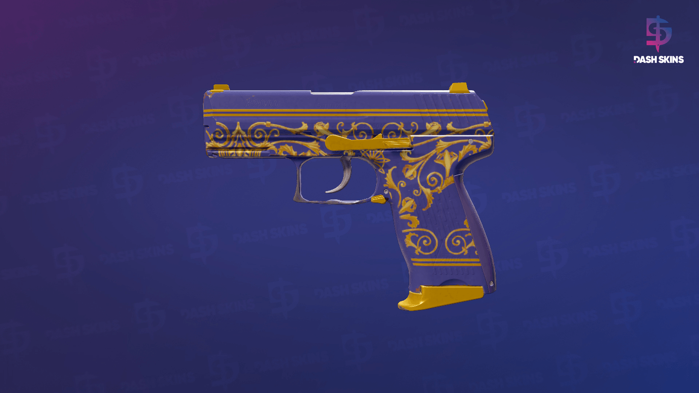 P2000 | Royal Baroque (Minimal Wear) Screenshot Playside