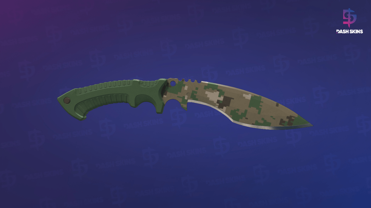 ★ Kukri Knife | Forest DDPAT (Field-Tested) Screenshot Playside