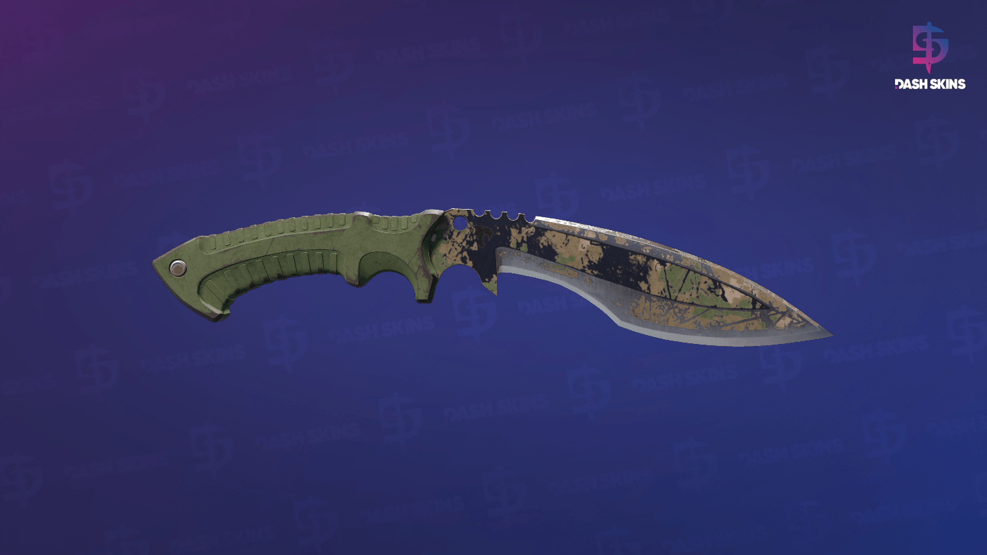 ★ Kukri Knife | Forest DDPAT (Battle-Scarred) Screenshot Playside