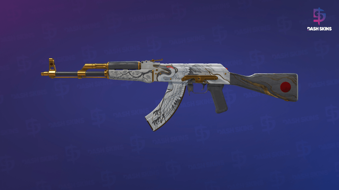 AK-47 | Crane Flight (Minimal Wear) Screenshot Playside